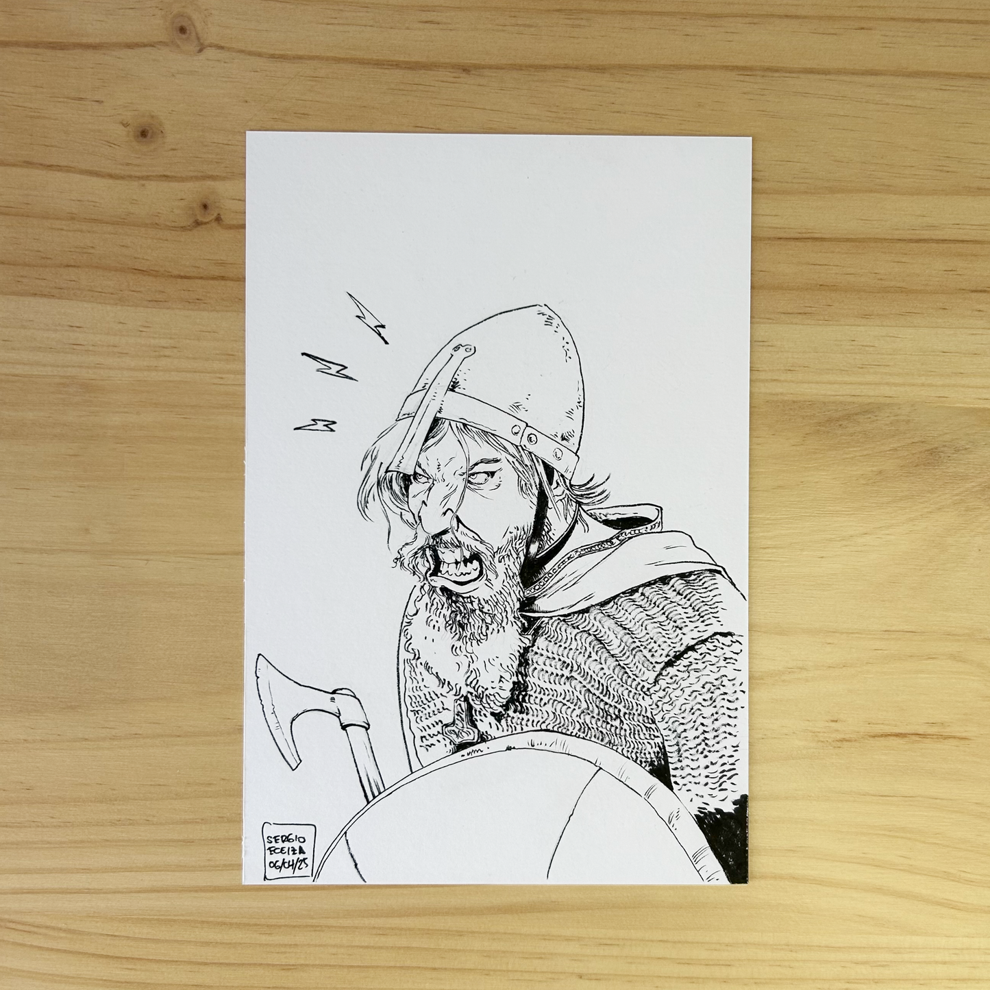 Inktober 2025 #Viking