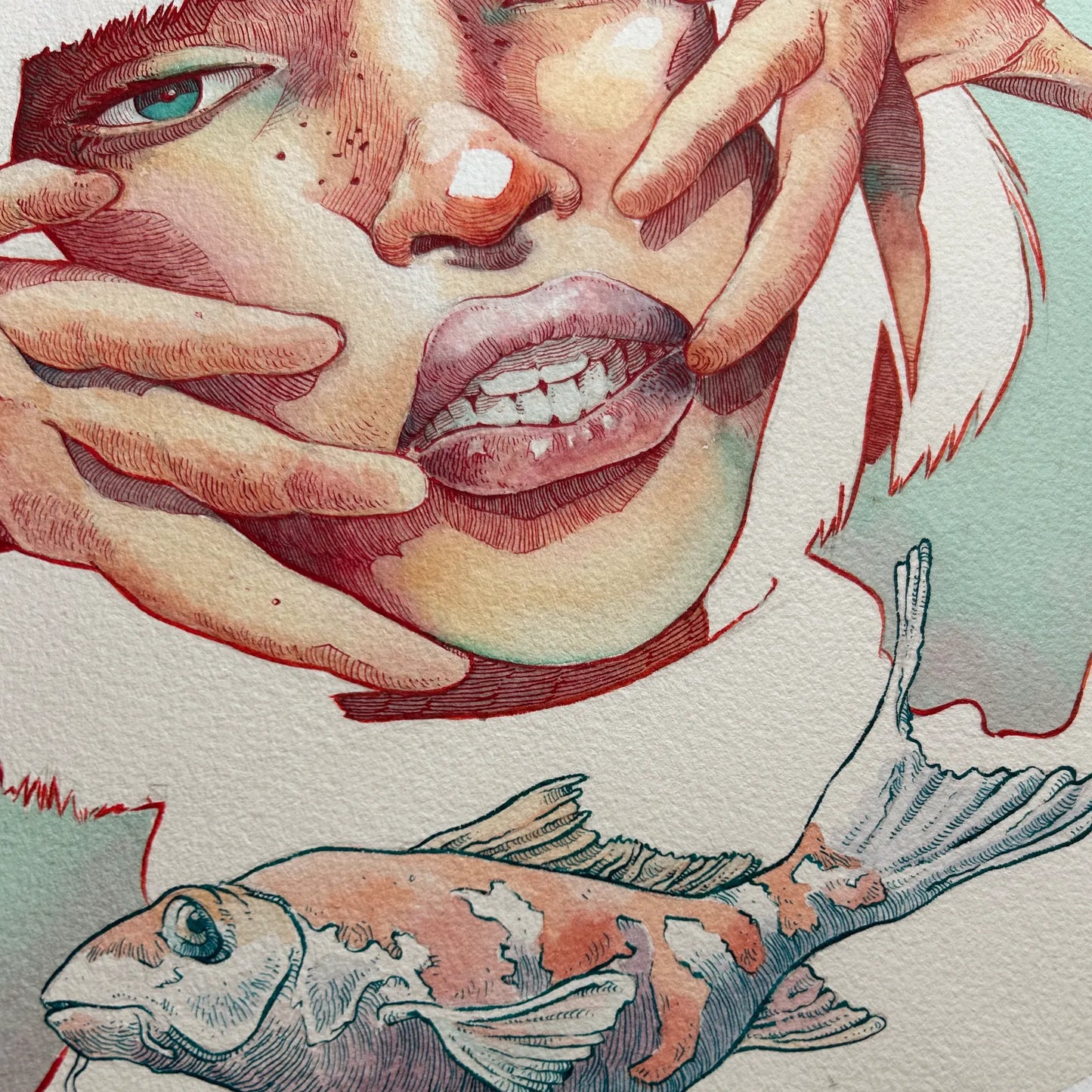 Koi Fish Girl
