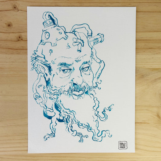 Blue Old Man