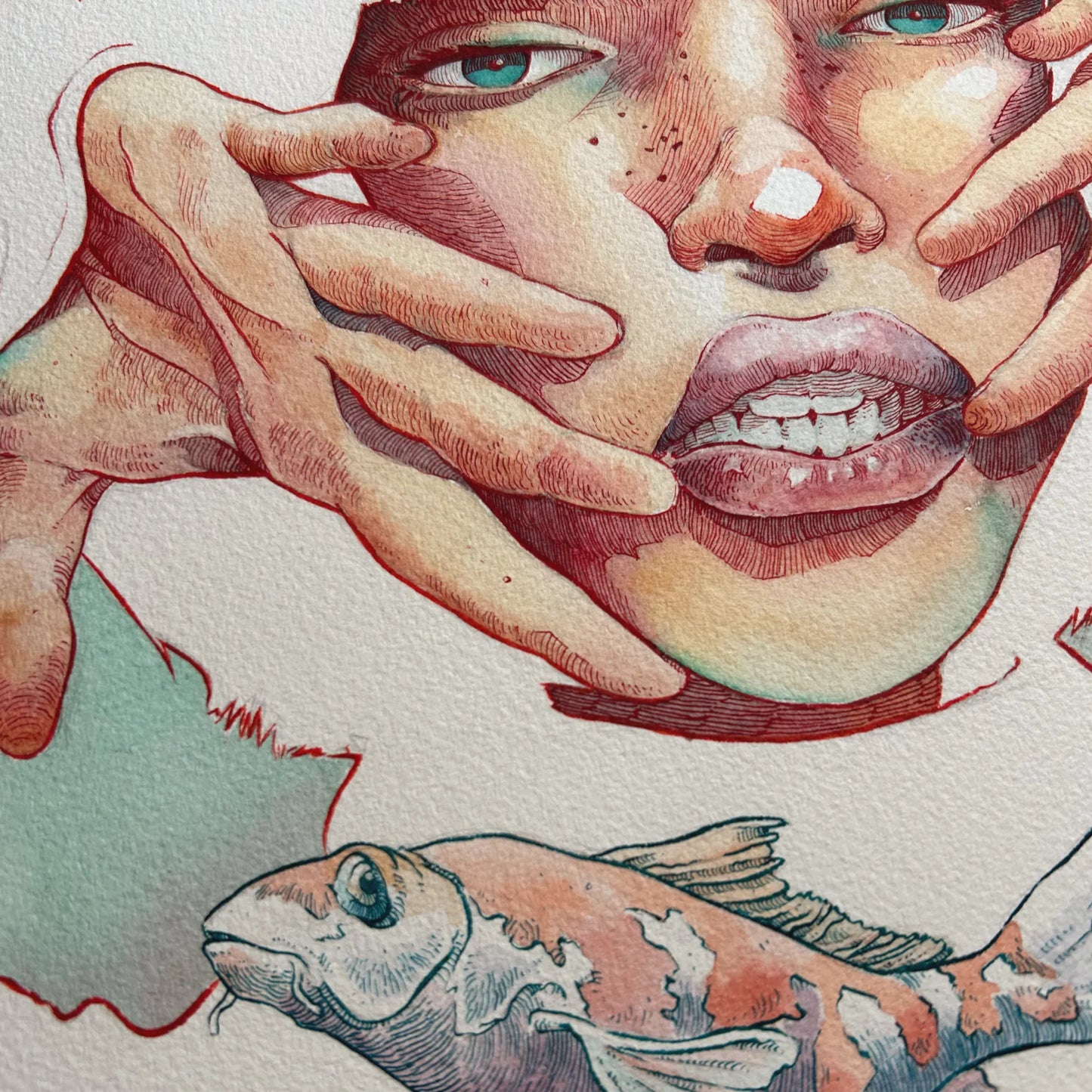Koi Fish Girl
